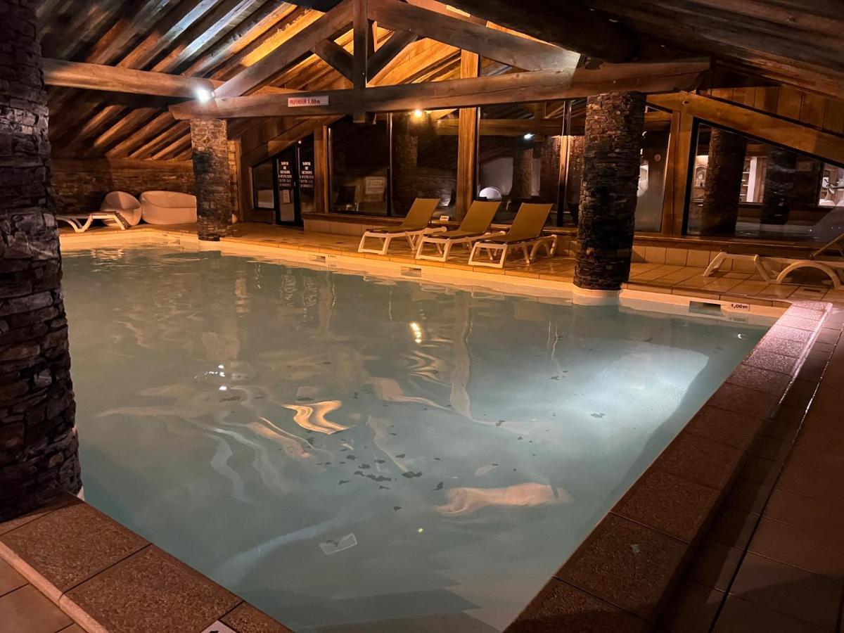 Appartement Ski Aux Pieds Dans Residence Premium Piscine, Sauna Hamam Saint-Martin-de-Belleville Luaran gambar